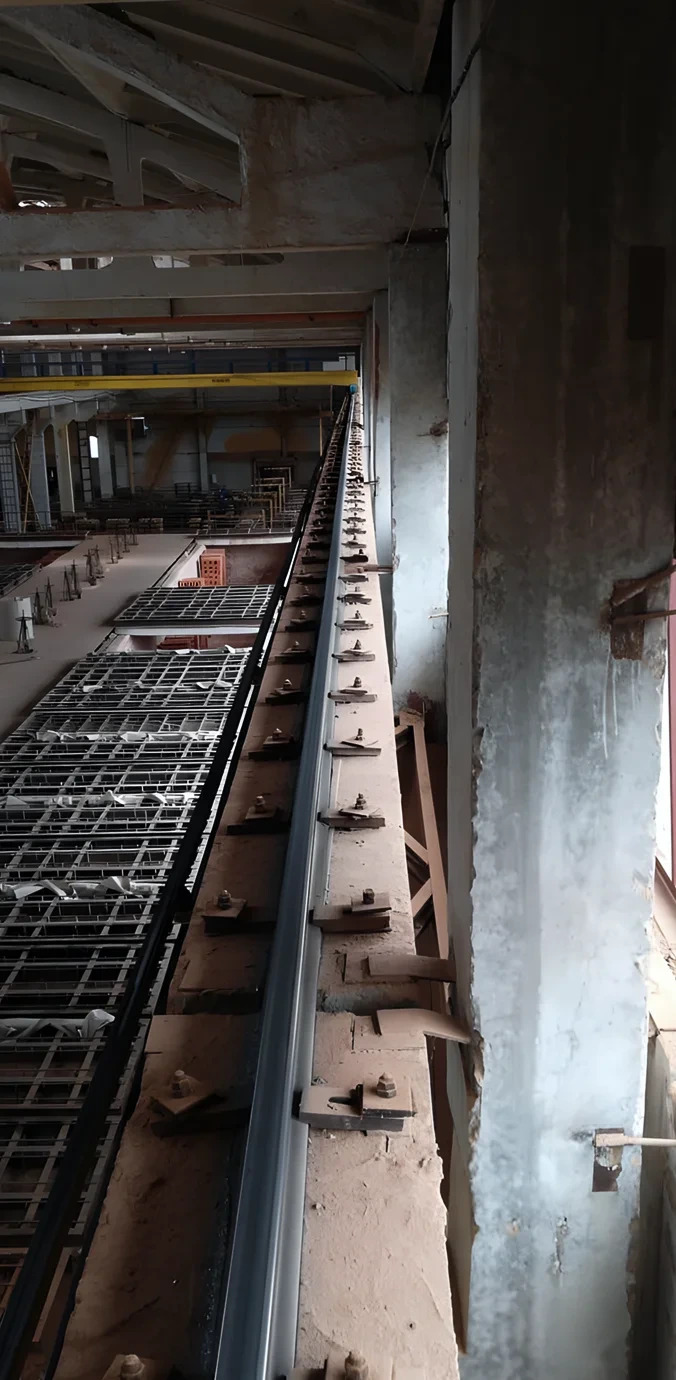 рельсовый подкрановый пусть мостового крана